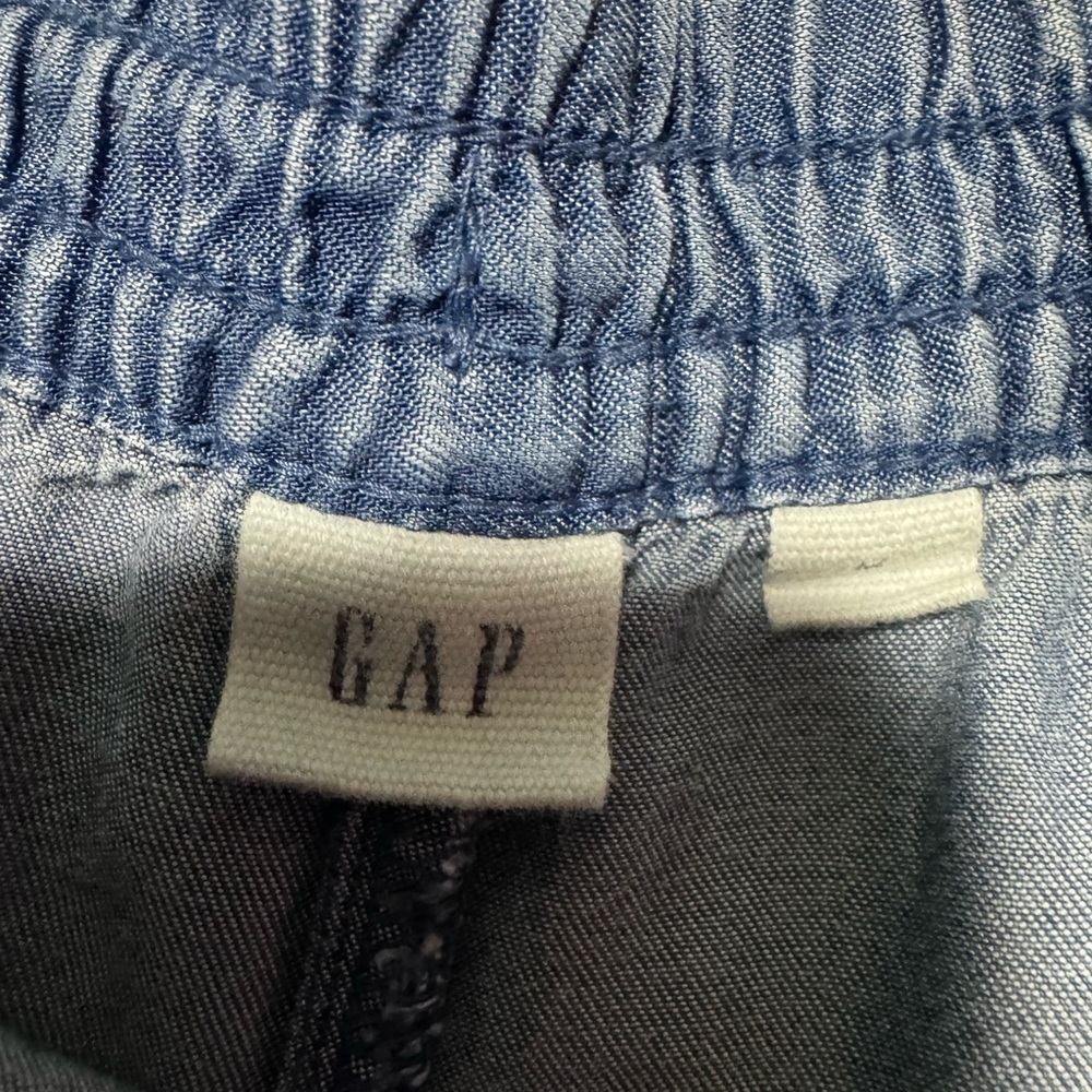 GAP (EUC) Draw String Wide Leg Capri Pant, Size Medium - Picture 6 of 7